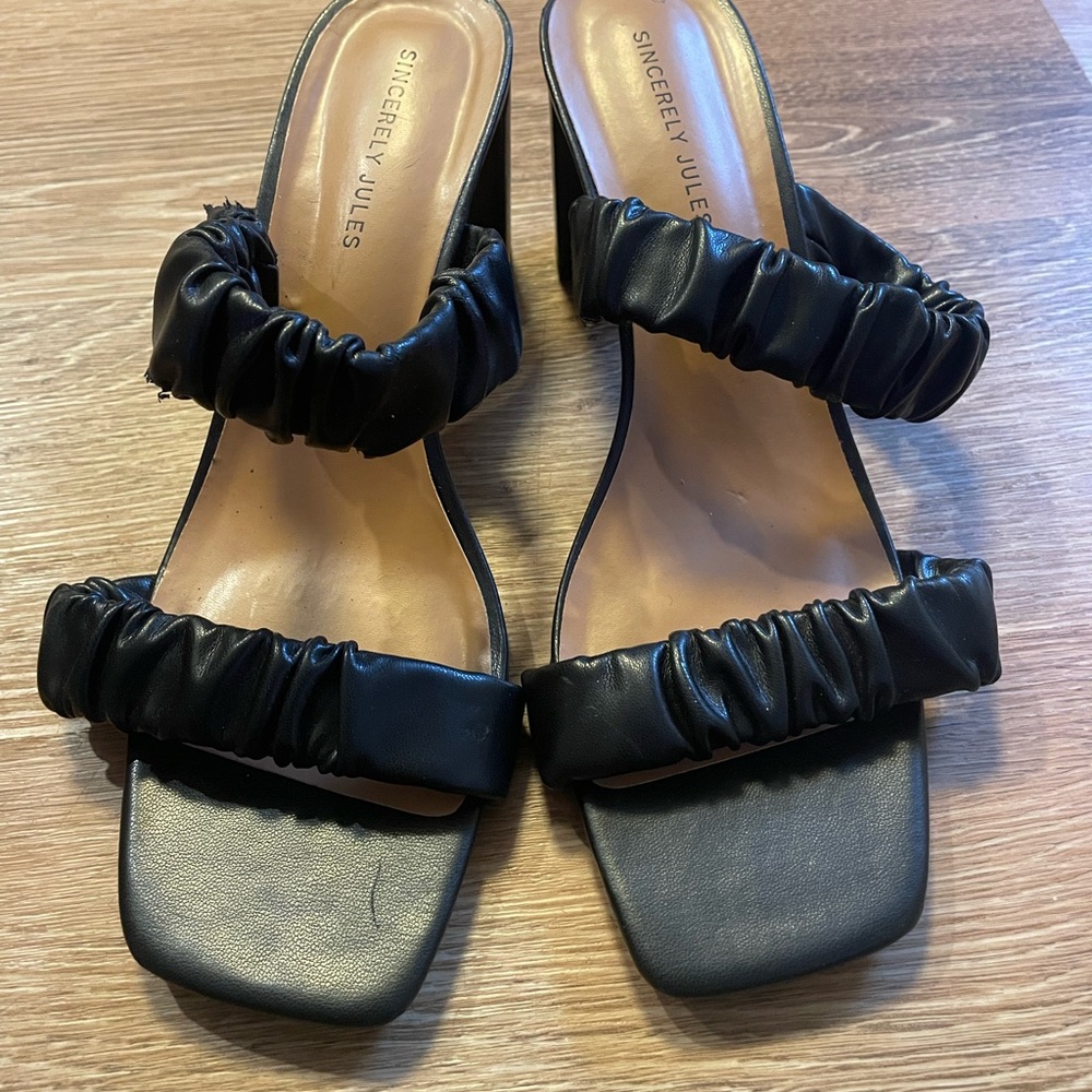 Sincerly Jules Black Women's Sandals